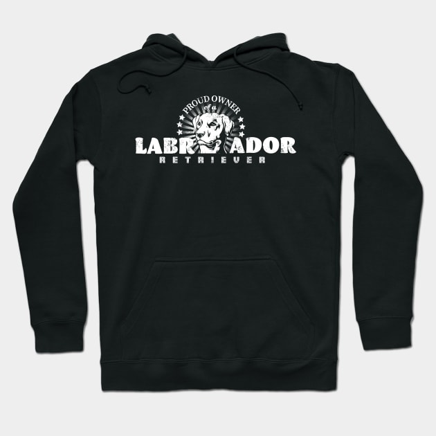 Labrador Retriever Minimalistic Design Hoodie by Black Tee Inc